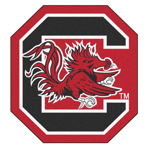 South Carolina Gamecocks Mascot Mat - Gamecock Logo