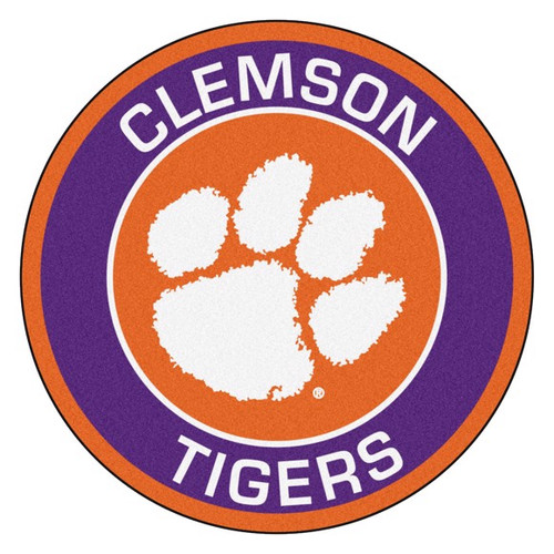 Clemson Tigers Roundel Mat