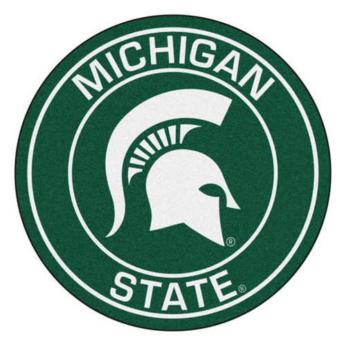 Michigan State Spartans Roundel Mat