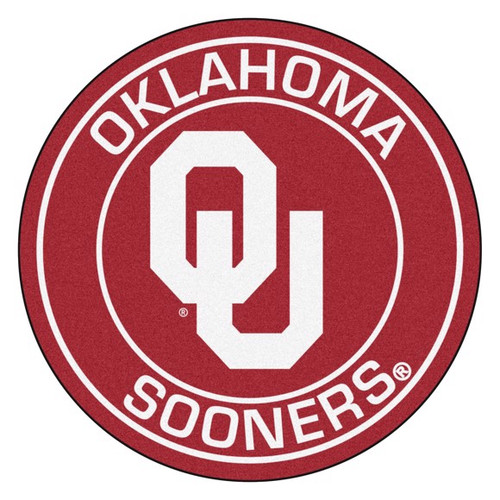 Oklahoma Sooners Round Mat