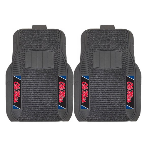 University of Mississippi Ole Miss 2-piece Deluxe Car Mat Set