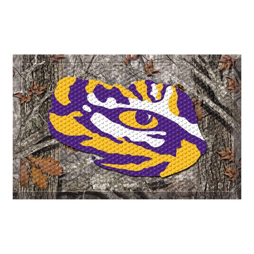 LSU Tigers Scraper Mat - Camo