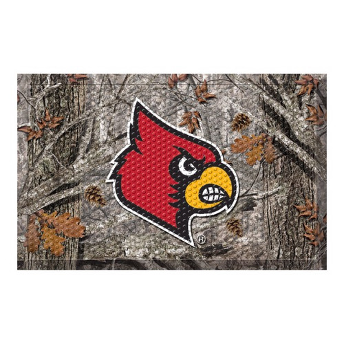 Louisville Cardinals Camo Scraper Mat