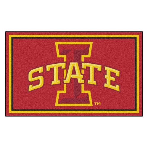 Iowa State University 4' x 6' Ultra Plush Area Rug