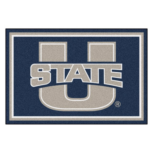 Utah State University 5' x 8' Ultra Plush Rug
