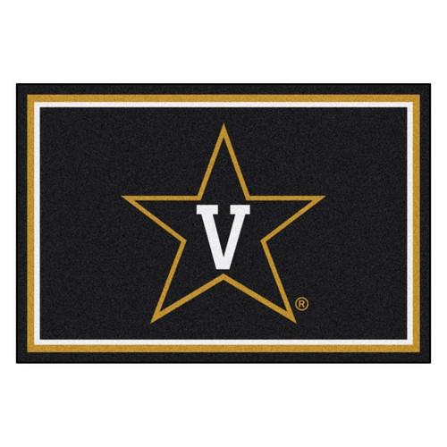 Vanderbilt Commodores 5'x8' Ultra Plush Area Rug