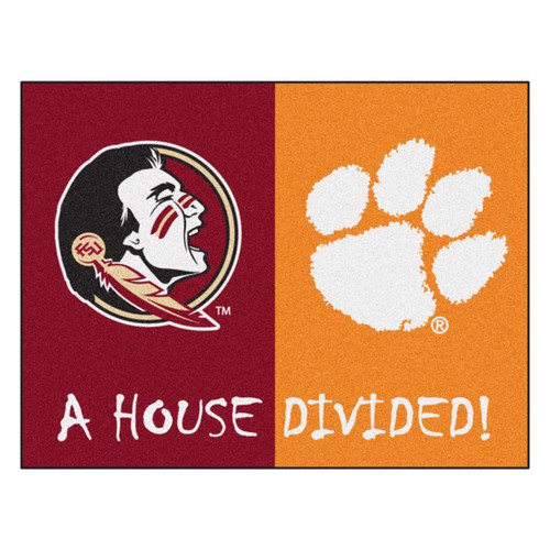 Florida State - Clemson Divided Mat