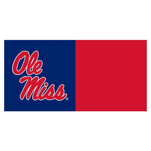 Ole Miss Team Carpet Tiles