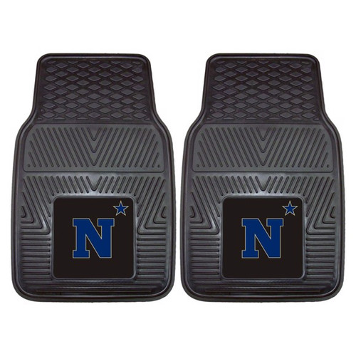 Navy Midshipmen 2-pc Vinyl Car Mat Set