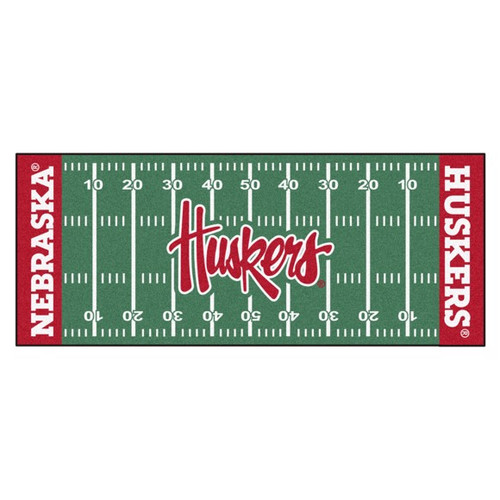 Nebraska Huskers Football Field Runner
