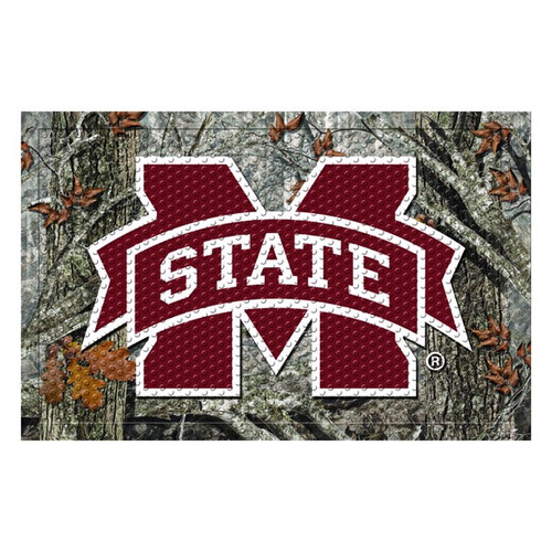 Mississippi State Bulldogs Scraper Mat - Camo