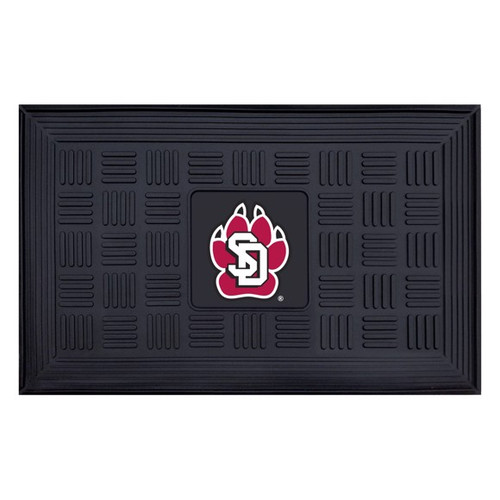 South Dakota Coyotes Medallion Door Mat