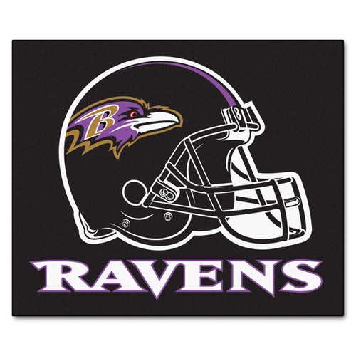 Baltimore Ravens Tailgater Mat - Helmet Logo
