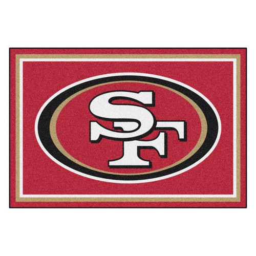 San Francisco 49ers 5' x 8' Ultra Plush Area Rug