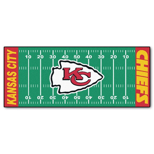 Kansas City Chiefs Football Field Runner