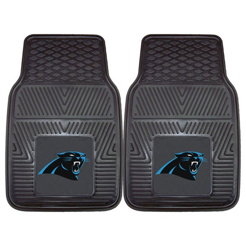 Carolina Panthers Heavy Duty Vinyl Car Mat Set