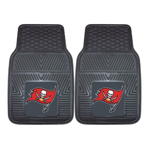 Tampa Bay Buccaneers Heavy Duty Vinyl Car Mat Set