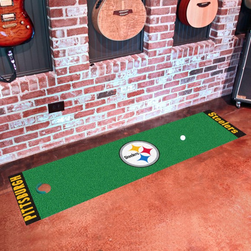 Pittsburgh Steelers Golf Putting Green Runner