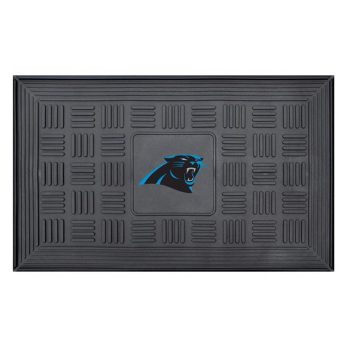 Carolina Panthers Medallion Door Mat