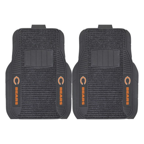 Chicago Bears 2-piece Deluxe Car Mat Set