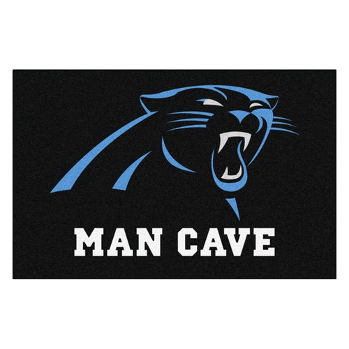 Carolina Panthers Man Cave Mat Rug