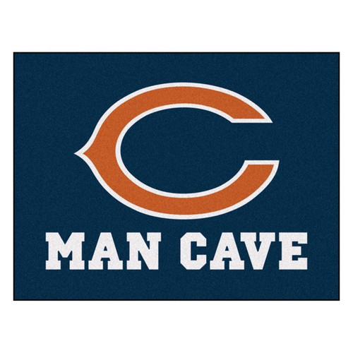 Chicago Bears Man Cave All Star Mat