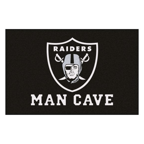 Oakland Raiders Man Cave Mat