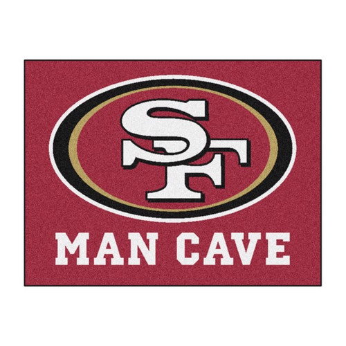 San Francisco 49ers Man Cave All Star Mat