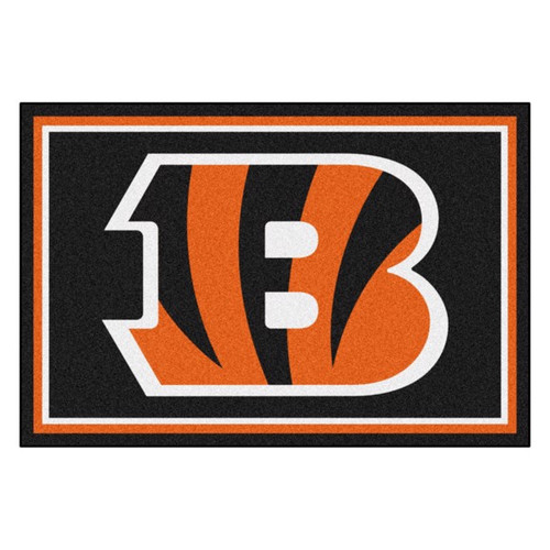 Cincinnati Bengals 8' x 10' Ultra Plush Area Rug