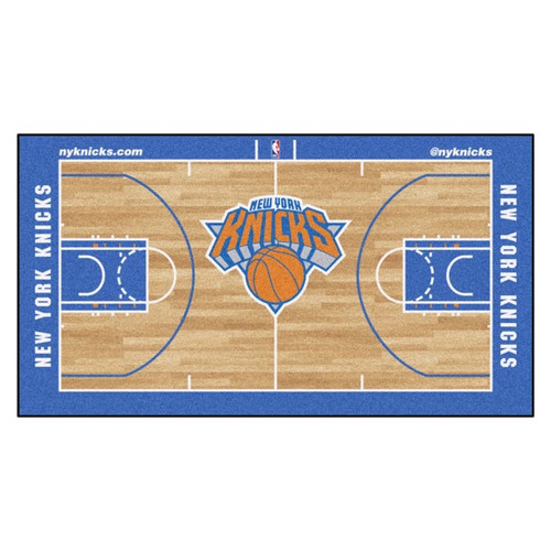 New York Knicks NBA Basketball Court Large Runner