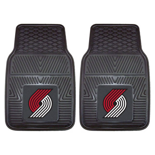 Portland Trail Blazers 2-pc Vinyl Car Mat Set