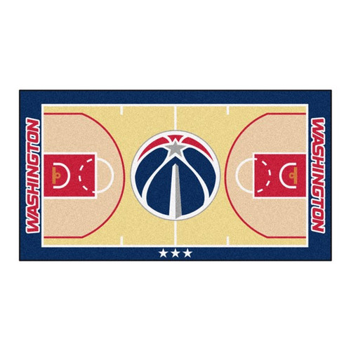 Washington Wizards NBA Basketball Court Large Runner