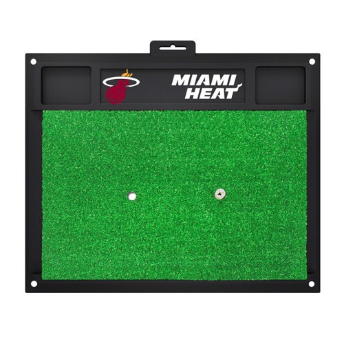 Miami Heat Golf Hitting Mat