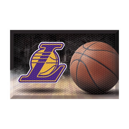 Los Angeles Lakers NBA Basketball Scraper Mat