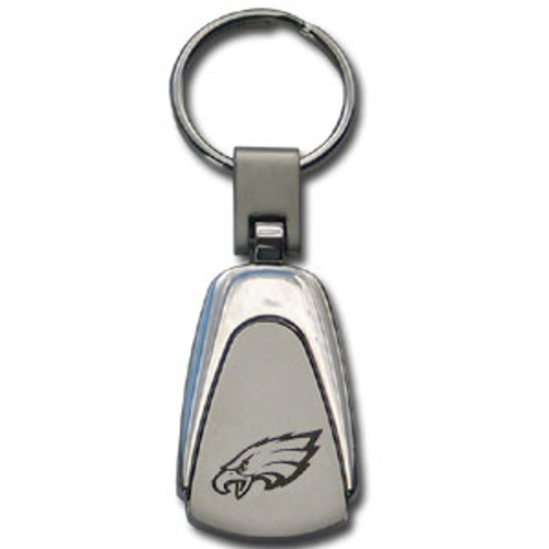 Philadelphia Eagles NFL Laser Etched Chrome Key Chain