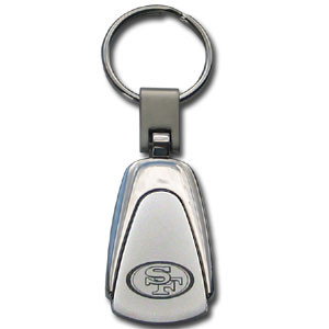 San Francisco 49ers NFL Laser Etched Keychain