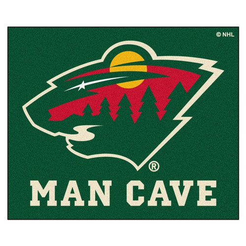 Minnesota Wild Man Cave Tailgater Mat