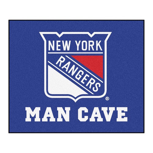 New York Rangers Man Cave Tailgater Rug 