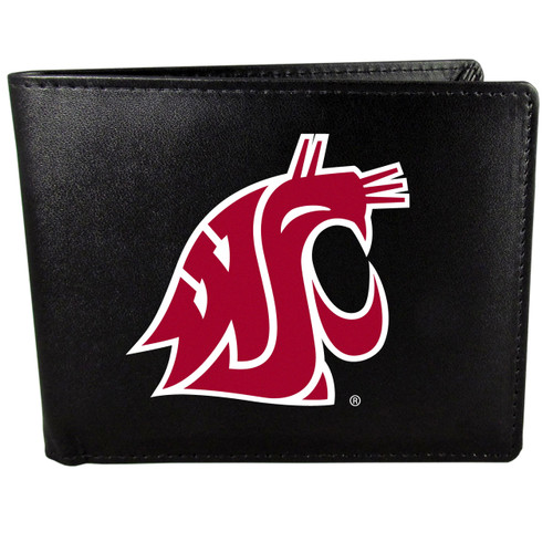 Washington St. Cougars Bi-fold Wallet Large Logo