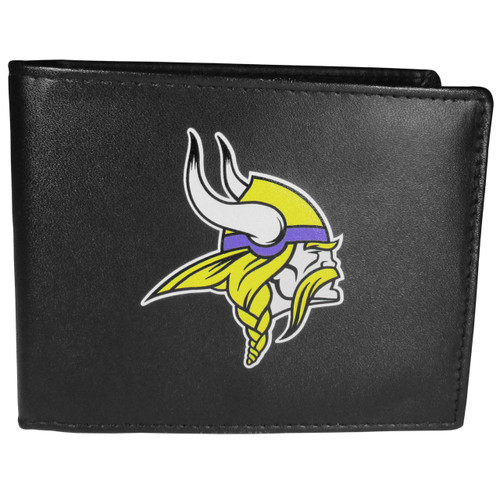 Minnesota Vikings Bi-fold Wallet Large Logo