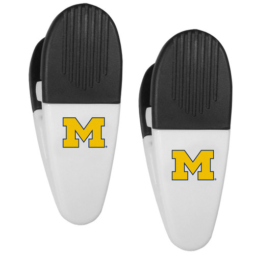 Michigan Wolverines Mini Chip Clip Magnets, 2 pk