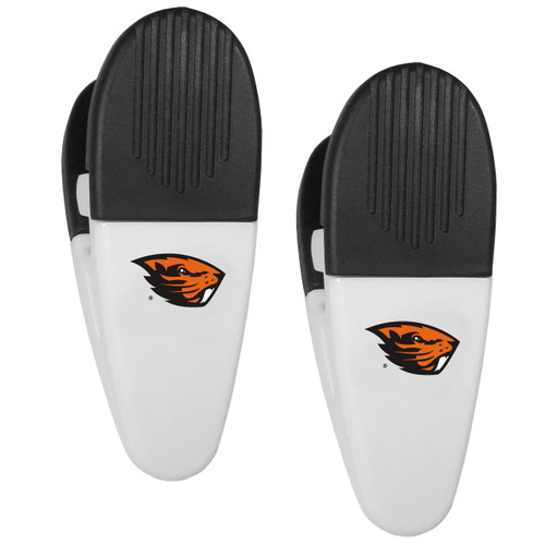 Oregon St. Beavers Mini Chip Clip Magnets, 2 pk