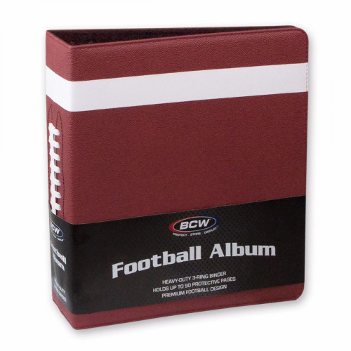 3 in. Album - Football Collectors Album - Premium Brown