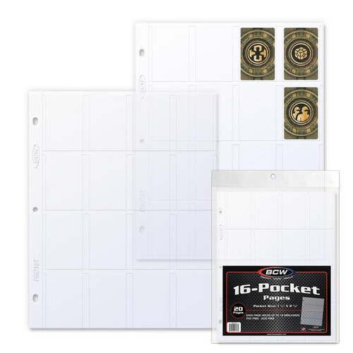  Pro 16-Pocket Page - Topload - (20 CT. Pack)