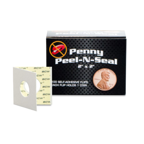 Peel-N-Seal Flips 2x2 - Adhesive - Penny