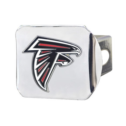 Atlanta Falcons Chrome Hitch Cover Color