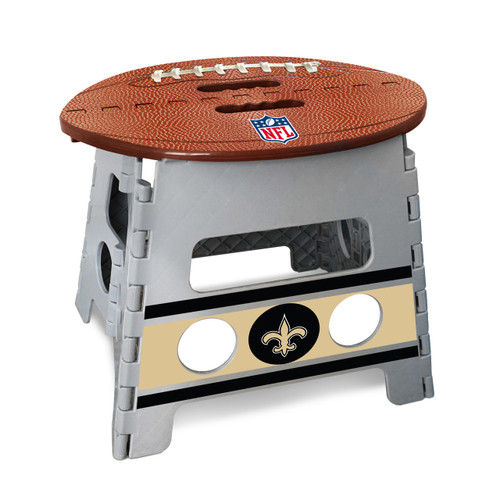 New Orleans Saints Folding Step Stool