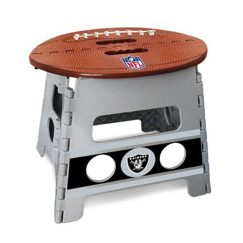 Oakland Raiders Folding Step Stool