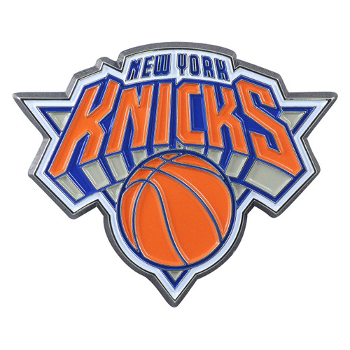 New York Knicks NBA Color Metal Logo Emblem