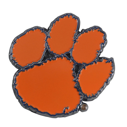 Clemson Tigers Color Metal Emblem